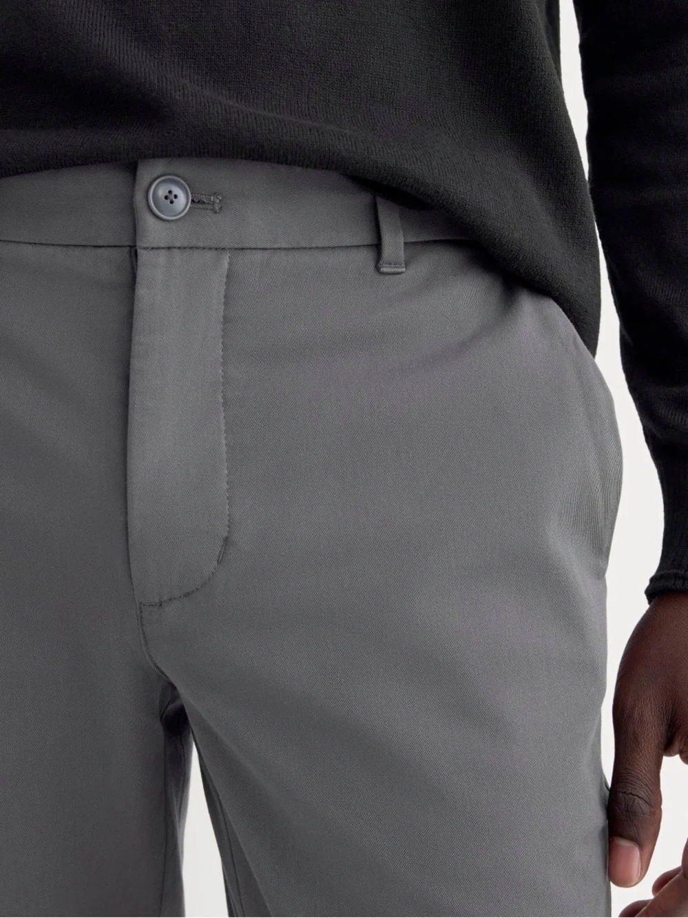 Everlane Slim Fit Performance Chino Uniform Stretch Pants Slate Grey 31x32 NWT
